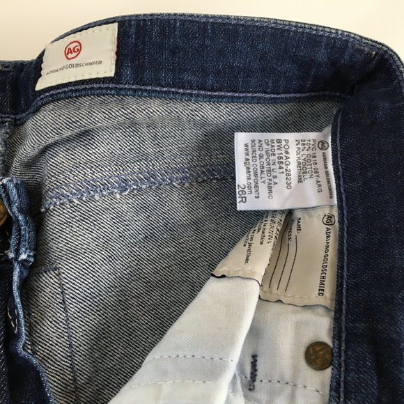 Ag Adriano Goldschmied HARPER Essential Straight Jeans 26 - Picture 5 of 8